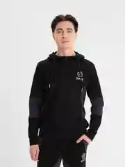 Черный костюм мужской, спортивный