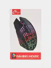 Черный компьютерная игровая проводная мышь с RGB подсветкой