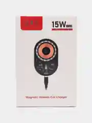 Автомобильный держатель с функцией беспроводной зарядки для iPhone, android, 15W
