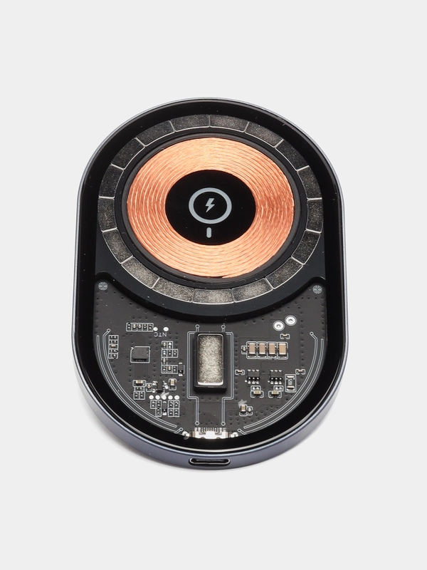 Автомобильный держатель с функцией беспроводной зарядки для iPhone, android, 15W