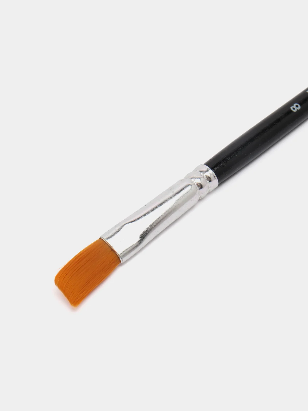 Кисточка (кисть) для рисования BRAUBERG синтетика, плоская, №8, 200869