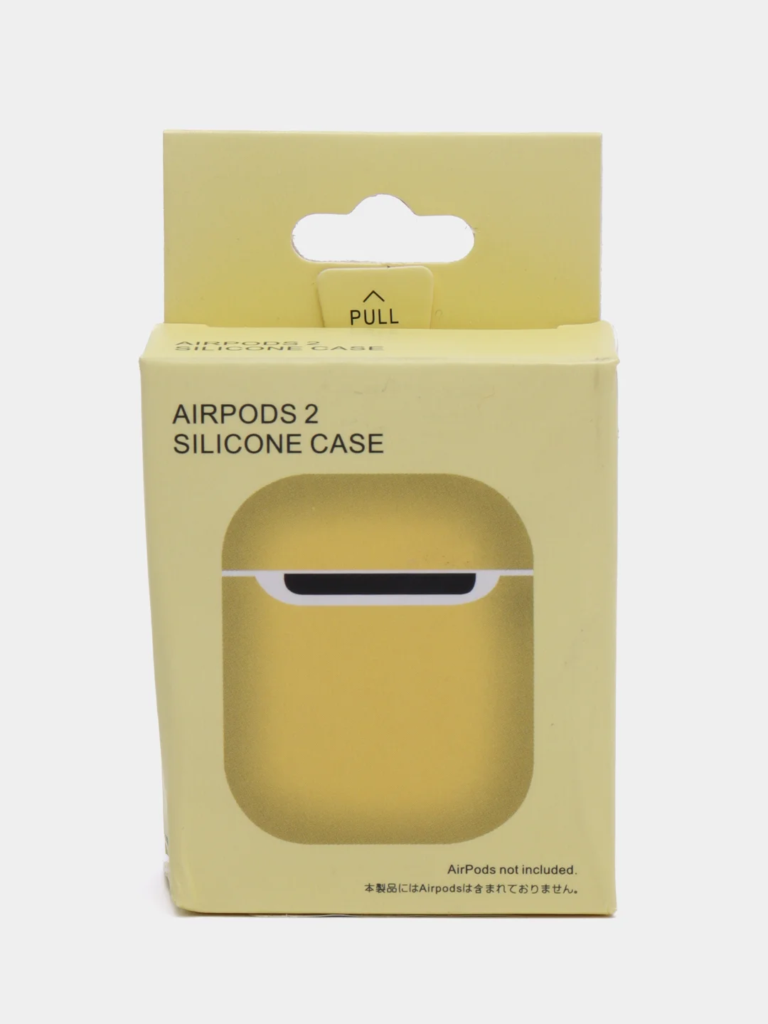 Желтый силиконовый чехол для Apple Airpods Pro, 1, 2, 3