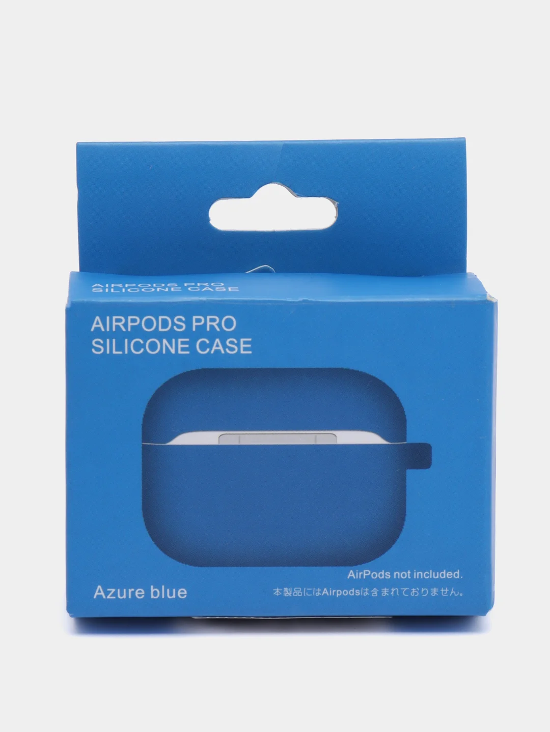 Лазурный силиконовый чехол для Apple Airpods Pro, 1, 2, 3