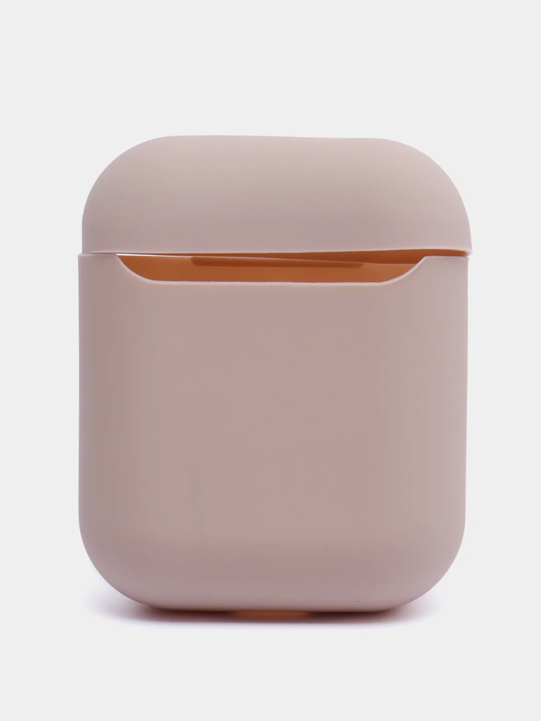 Светло-бежевый силиконовый чехол для Apple Airpods Pro, 1, 2, 3