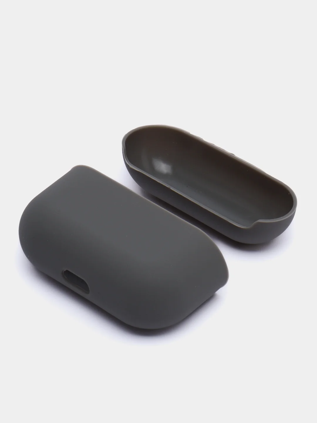 Тёмно-серый силиконовый чехол для Apple Airpods Pro, 1, 2, 3