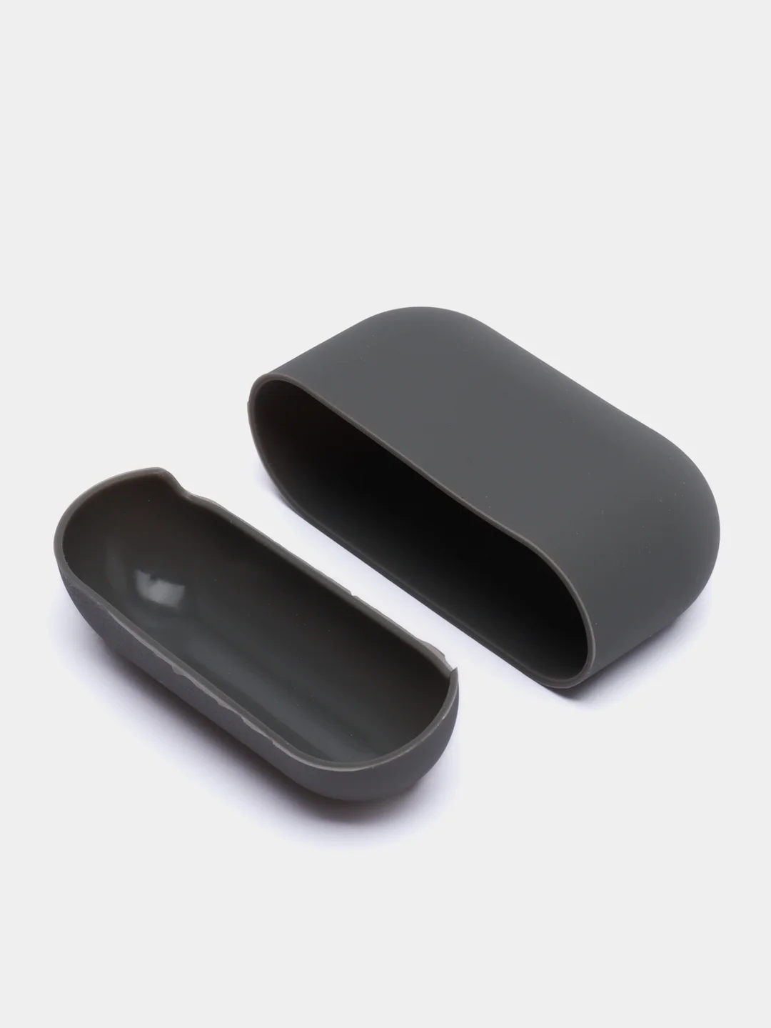 Тёмно-серый силиконовый чехол для Apple Airpods Pro, 1, 2, 3