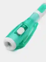 Бирюзовый ручка шариковая для письма "Фонарик"