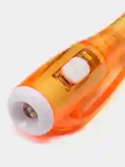 Желтый ручка шариковая для письма "Фонарик"