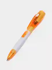 Желтый ручка шариковая для письма "Фонарик"