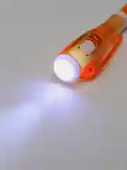 Желтый ручка шариковая для письма "Фонарик"