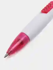 Розовый ручка шариковая для письма "Фонарик"