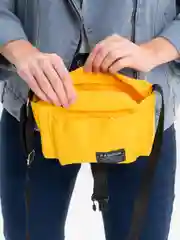 Желтый сумка тряпичная маленькая, унисекс