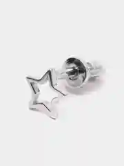 Карамельный серьги-гвоздики, из серебра