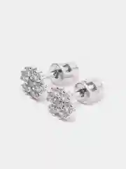 Бронзовый серьги-гвоздики, из серебра