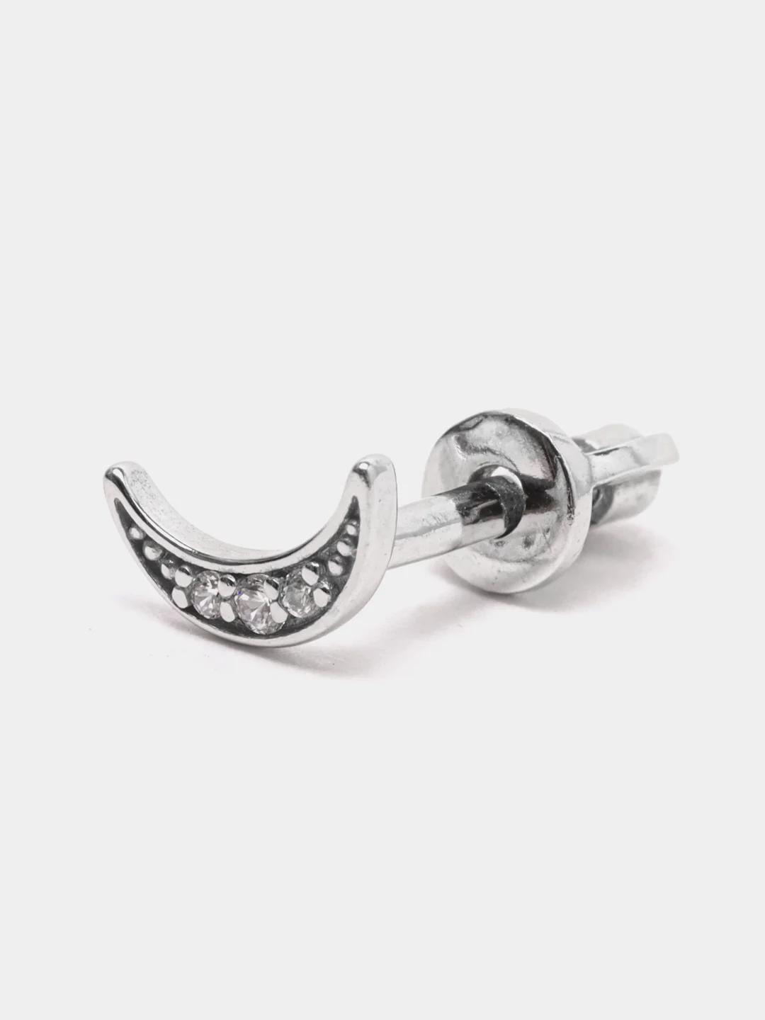 Коралловый серьги-гвоздики, из серебра