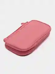 Красный органайзер для кабелей, проводов и USB-карт