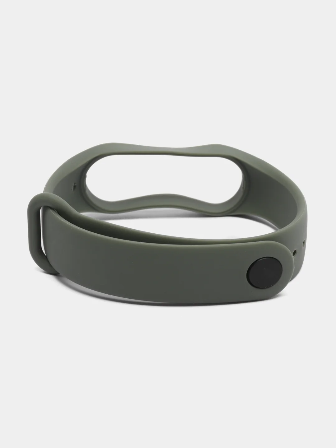 Хаки спортивный ремешок для Xiaomi Mi Band 7 браслет силиконовый (Ксяоми ми банд фитнес часы)