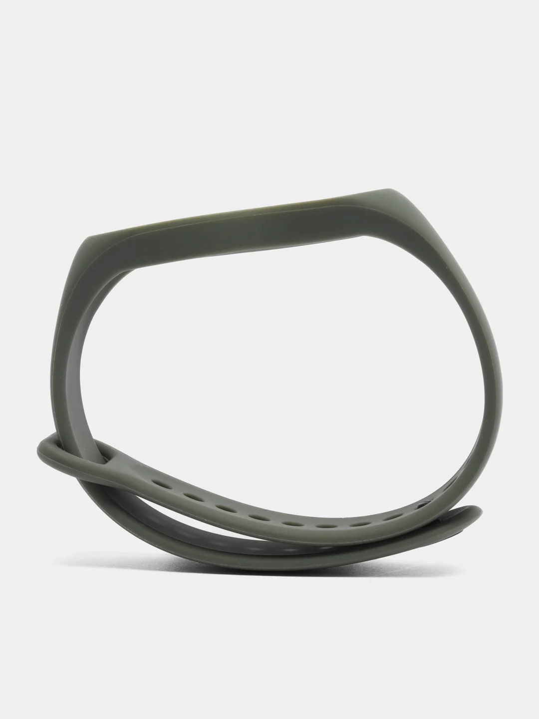 Хаки спортивный ремешок для Xiaomi Mi Band 7 браслет силиконовый (Ксяоми ми банд фитнес часы)
