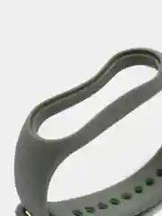 Хаки спортивный ремешок для Xiaomi Mi Band 7 браслет силиконовый (Ксяоми ми банд фитнес часы)