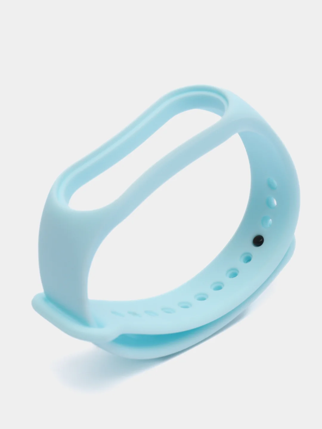 Мятный спортивный ремешок для Xiaomi Mi Band 7 браслет силиконовый (Ксяоми ми банд фитнес часы)