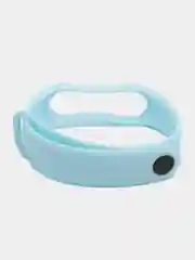 Мятный спортивный ремешок для Xiaomi Mi Band 7 браслет силиконовый (Ксяоми ми банд фитнес часы)