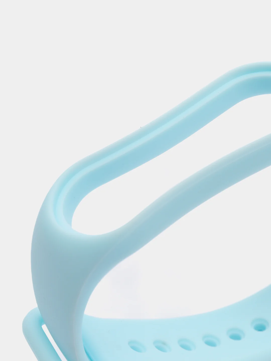 Мятный спортивный ремешок для Xiaomi Mi Band 7 браслет силиконовый (Ксяоми ми банд фитнес часы)