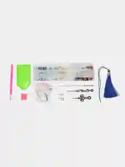 Розовый алмазная мозаика Настенные часы Слон, Жирафы, Птица феникс
