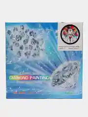 Красный алмазная мозаика Настенные часы Слон, Жирафы, Птица феникс