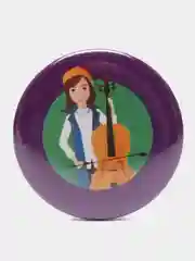 Значок "Виолончелистка"