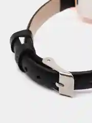 Черный часы наручные женские, классические, кварцевые часы