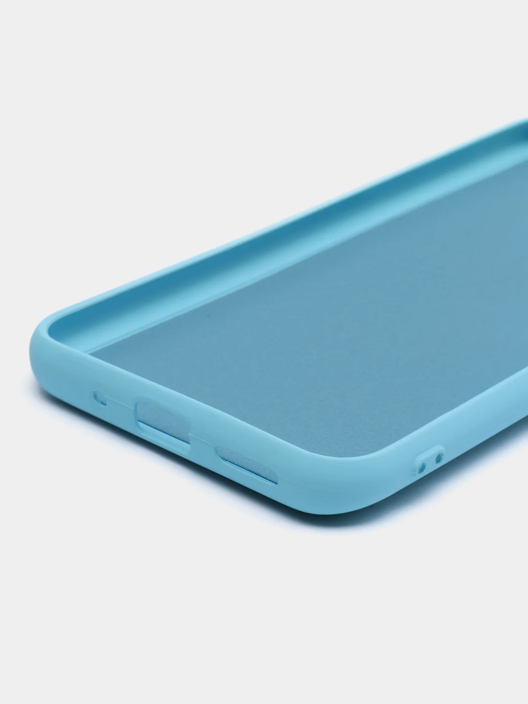 Голубой чехол Xiaomi Redmi 9C, Redmi 9C NFC, Redmi 10A (Редми 9С 9С НФС 10А)прозрачный силиконовый