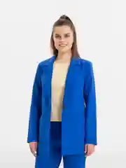 Синий костюм женский с брюками