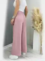 Розовый брюки кюлоты, палаццо, гаучо