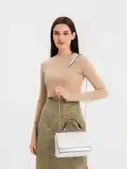 Белый женская сумка