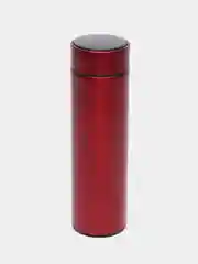 Красный умный термос с LCD дисплеем