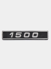 Орнамент (шильдик) заднего крыла "1500" матовый для ВАЗ 2105, 2107
