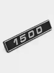 Орнамент (шильдик) заднего крыла "1500" матовый для ВАЗ 2105, 2107
