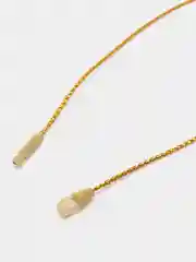 Золотой подвеска, нить подвесная, с креплением, для елочных игрушек, 10 штук