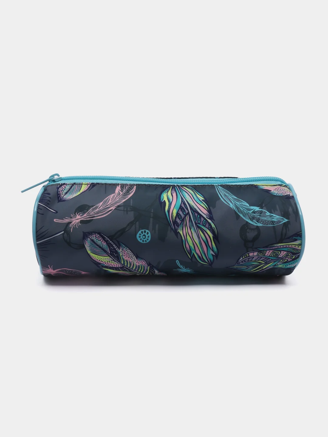 Пенал-тубус школьный, для ручек, карандашей, Brauberg Soft Touch, Feathers, 270058