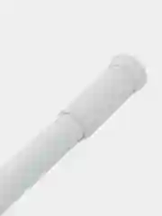 Металлический карниз для ванной комнаты, телескопический, белый