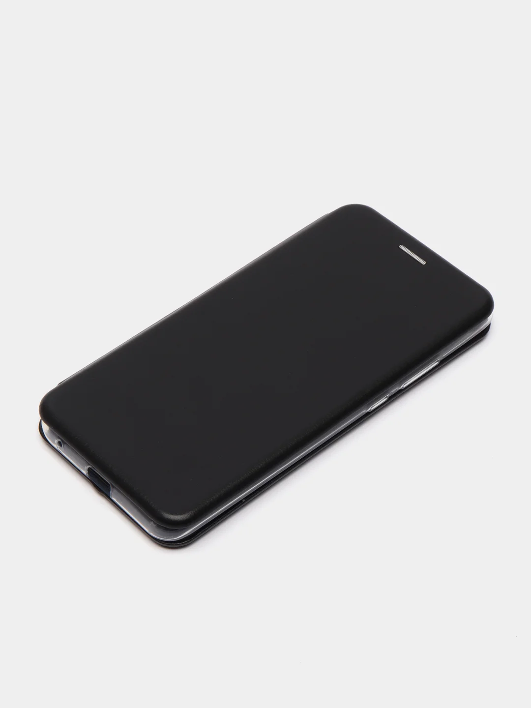 Черный чехол-книжка для ZTE Blade A51 / ЗТЕ Блейд A51