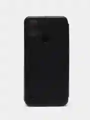 Черный чехол-книжка для ZTE Blade A51 / ЗТЕ Блейд A51