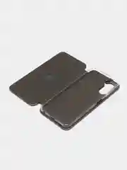 Серебряный чехол-книжка для Realme 10 Pro Реалми 10 Про