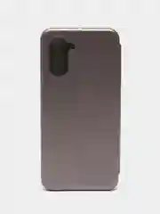 Серебряный чехол-книжка для Realme 10 Pro Реалми 10 Про