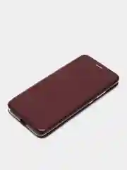 Пурпурный чехол-книжка для ZTE Blade A51 / ЗТЕ Блейд A51