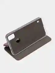 Пурпурный чехол-книжка для ZTE Blade A51 / ЗТЕ Блейд A51