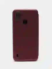 Пурпурный чехол-книжка для ZTE Blade A51 / ЗТЕ Блейд A51