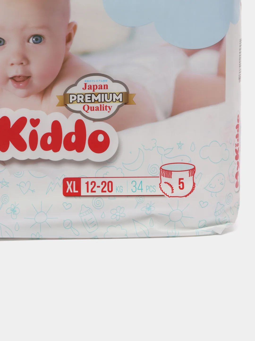 Подгузники детские MyKiddo Premium, S-XL
