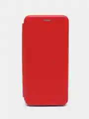Красный чехол-книжка для ZTE Blade A51 / ЗТЕ Блейд A51