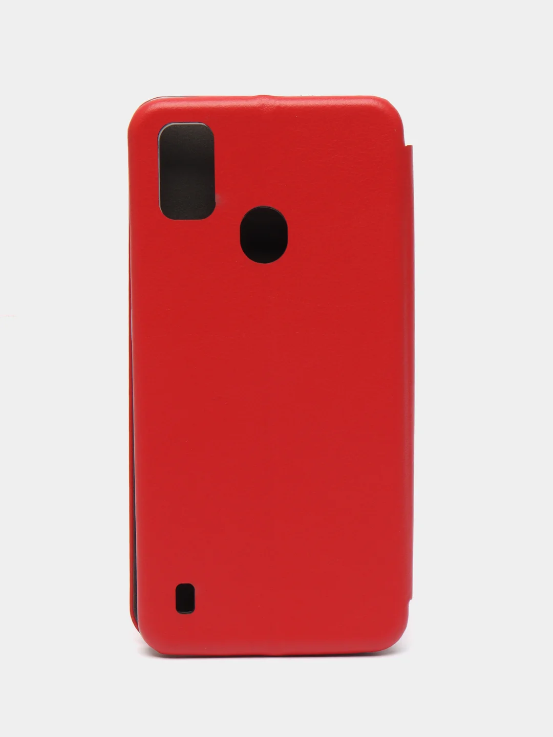 Красный чехол-книжка для ZTE Blade A51 / ЗТЕ Блейд A51